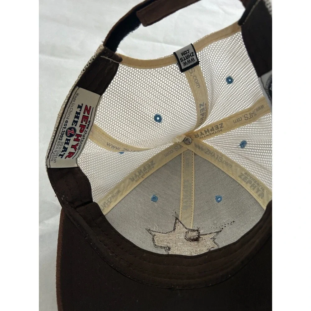 NHL All‎ Star Game 2008 Atlanta Snapback Mesh Trucker Hockey Cap Hat Brown
